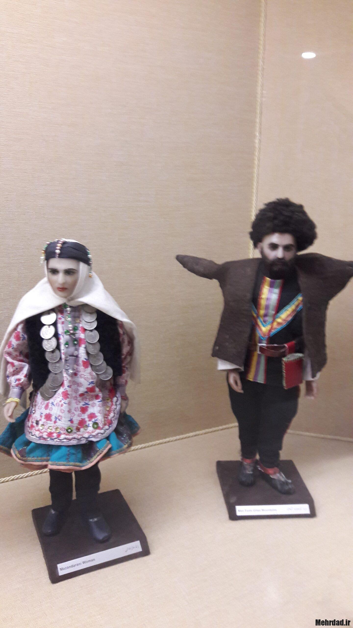 عکس های موزه ای از لباس های محلی و قومی مردمان ایران IRAN