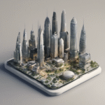 Small and beautiful smart city in the heart of another city