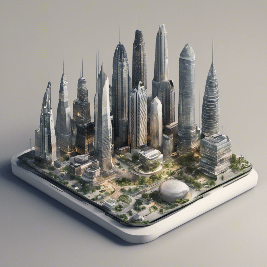 Small and beautiful smart city in the heart of another city